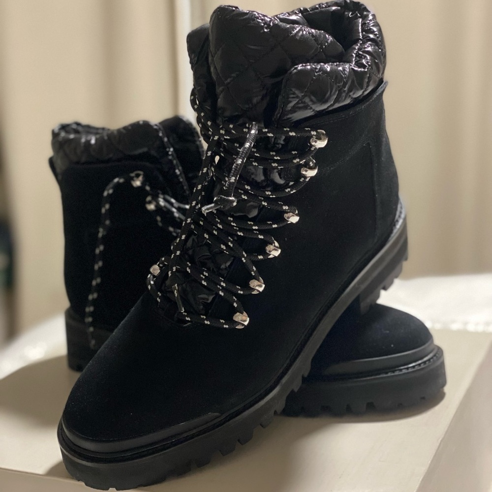 Marc Fisher - Mlinnie Faux Suede Lug Boots